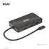 Club 3D Csv-1598 USB Gen2 Type-C 2X DisplayPort 4K60Hz Portable Dock Image 1