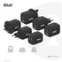 Club3D CAC-1913 Travel Charger PPS 65W GAN Technology Triple Port 2x USB Type-C