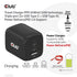 Club3D CAC-1913 Travel Charger PPS 65W GAN Technology Triple Port 2x USB Type-C