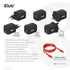 Club3D CAC-1913 Travel Charger PPS 65W GAN Technology Triple Port 2x USB Type-C