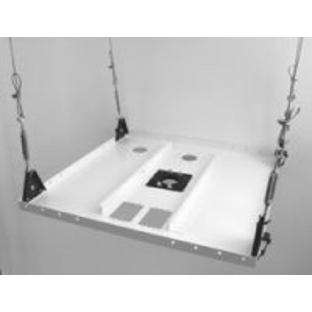 Chief CMA450 Suspended Ceiling Mount Kit 125 lbs - White Image 1