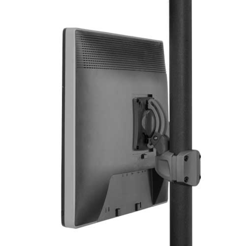Chief K0P100B Desk Mount for Single Monitor with Extreme Tilt Pitch/Pivot - Black Image 1