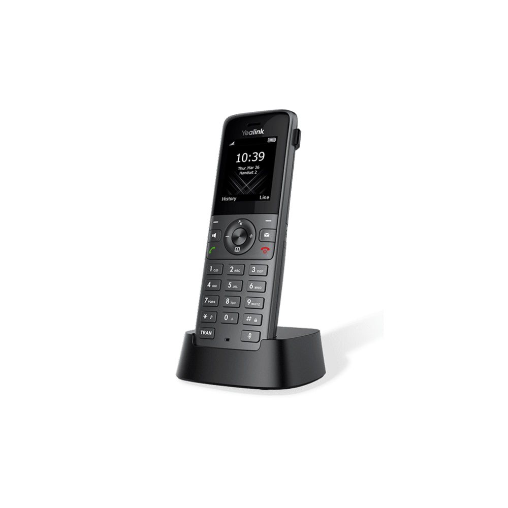 Yealink W73H IP Phone Black 2 Lines TFT Wi-Fi Handset Image 1
