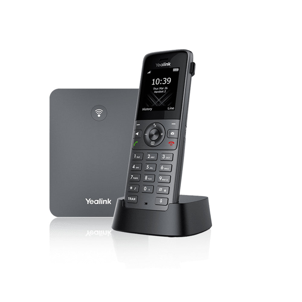 Yealink W73P DECT IP Phone System with W73H Handset and W70B Base Unit Image 1