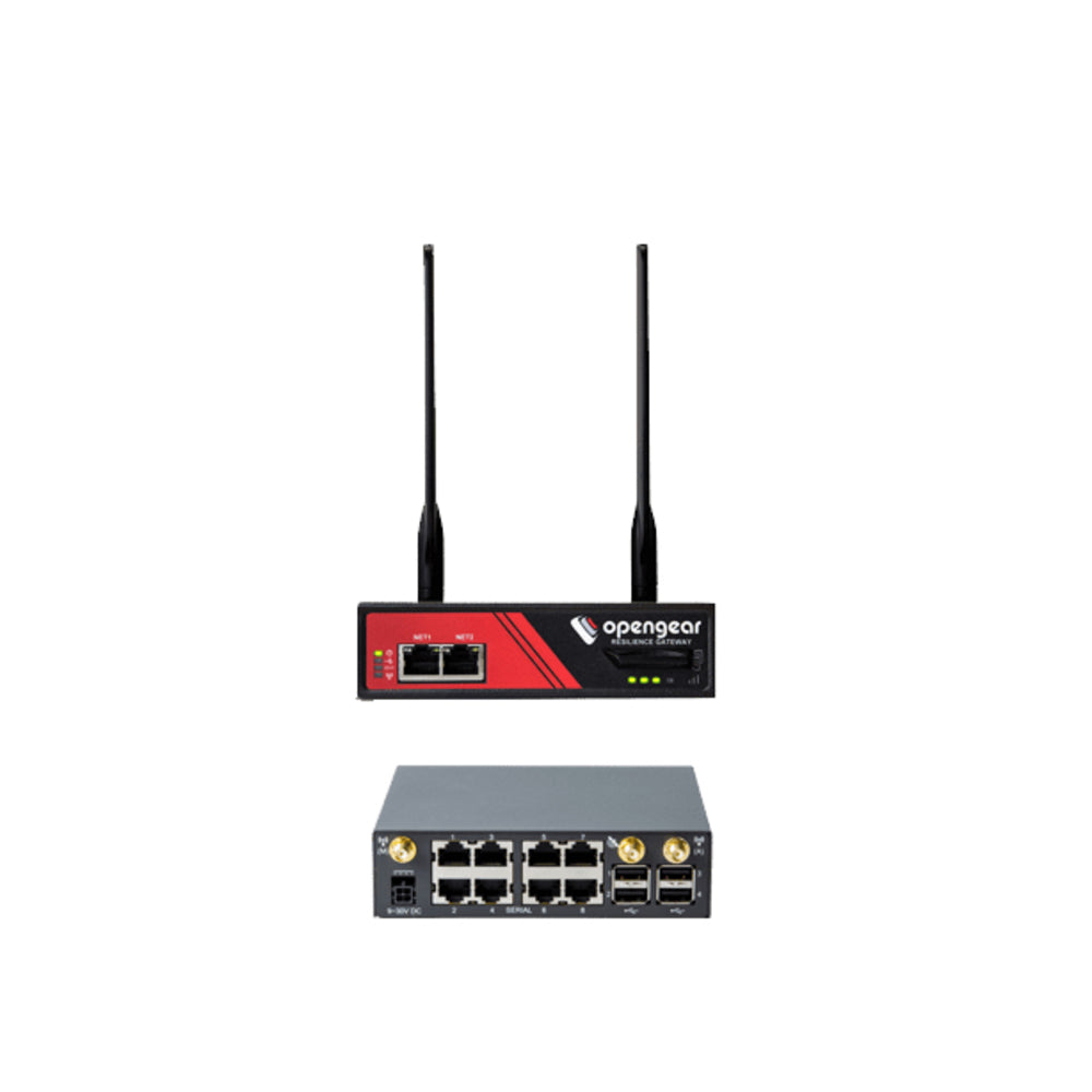 Opengear ACM7008-2-LMP 8 Serial Cisco Gateway 2 GbE Ethernet Image 1