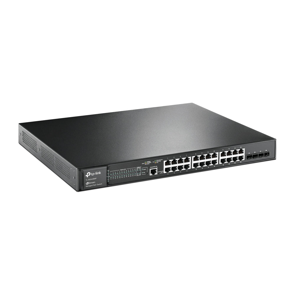 TP-LINK USA CORPORATION TL-SG3428MP JETSTREAM 28-PORT GIGABIT L2 MANAGED SWITCH