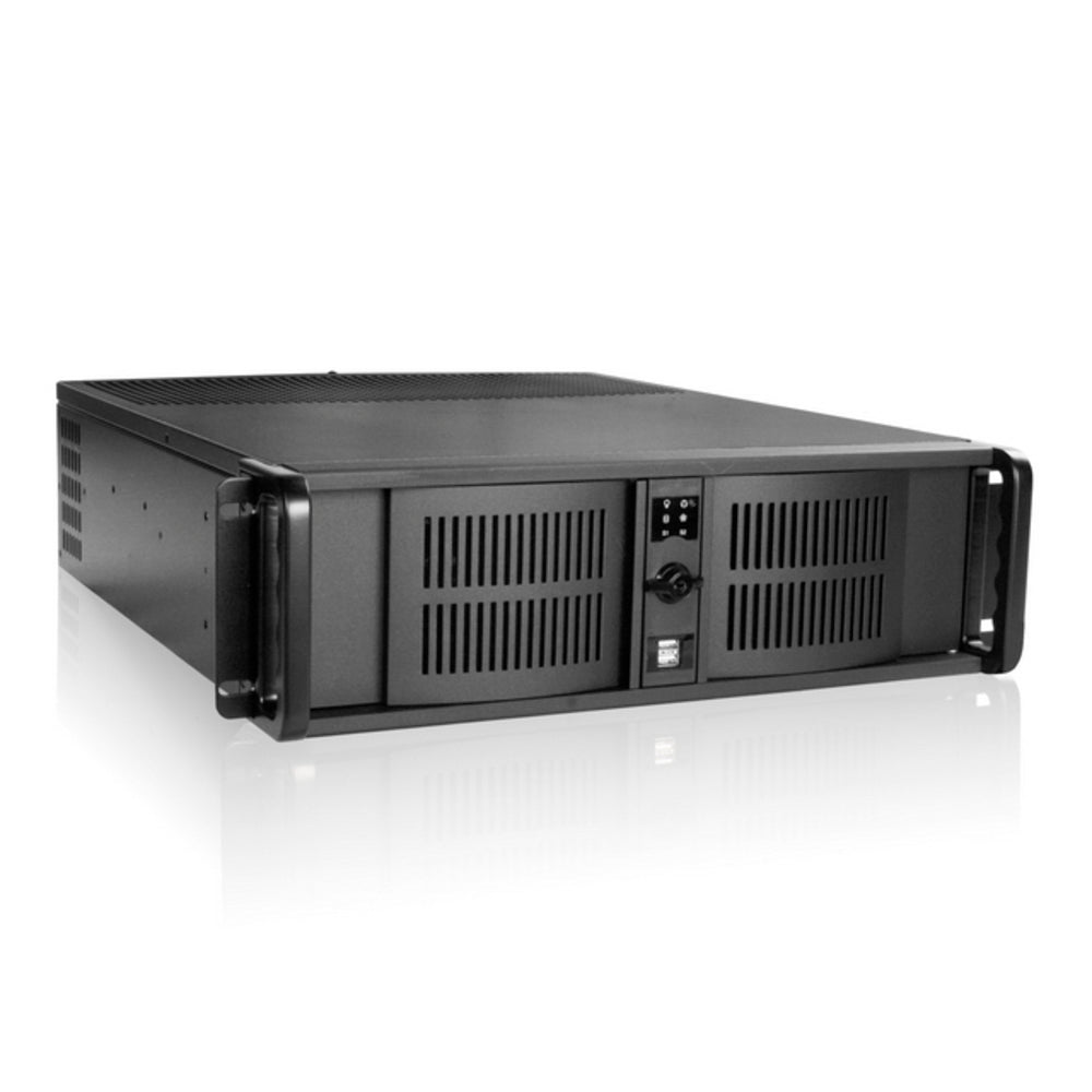 iStarUSA D-300-FS 3U Rackmount Chassis with Front Mount Psu Image 1