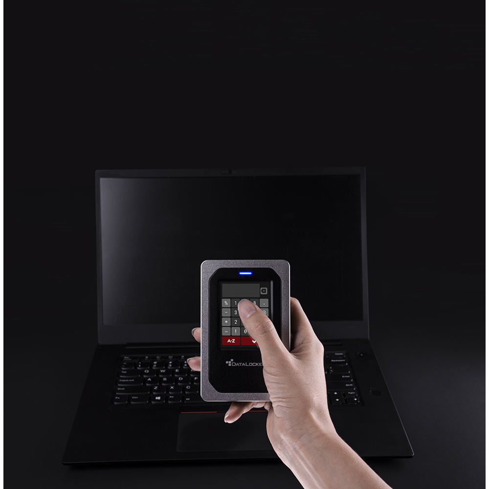 Datalocker Dl4-1Tb-Fe Dl4Fe 1Tb Encrypted Ehdd Fips 140-2 Taa Usb C And 3.0