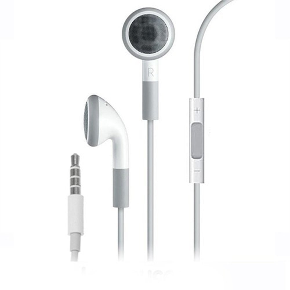 4Xem 4Xappleear Apple Original Earphone Mic/Remote/Volume Iphone Ipod Ipad Image 1