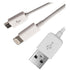 4Xem 4Xusbmusb8Pin 2In1 Usb Male To Micro And 8Pin Image 1