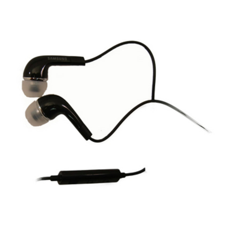 4Xem 4Xsamearbk Samsung 3.5Mm Earphones Black Image 1