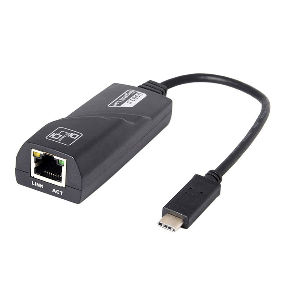 4Xem 4XUSBCGIGABIT USB-C Gigabit Ethernet Adapter Network 10/100/1000 Gbps Image 1