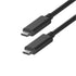 4Xem 4Xusbcc31G23 3Ft/1M Usb-C To Cable M/M Usb 3.1 Gen 2 10Gbps Black