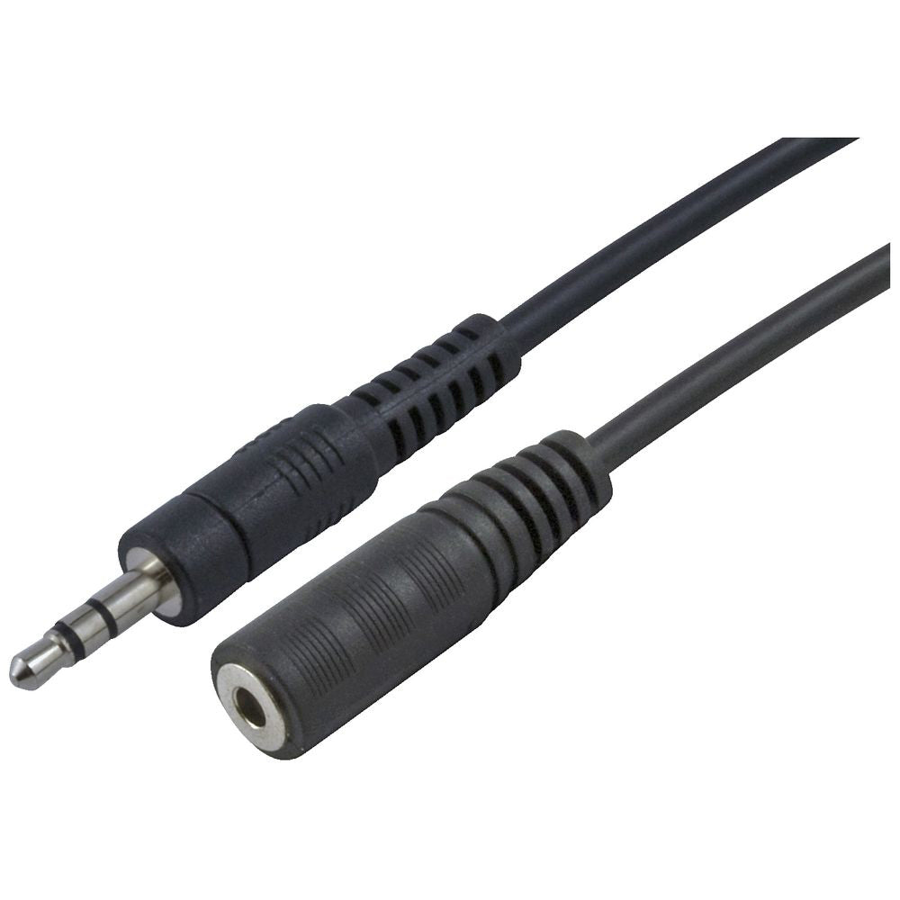 4Xem 4X35MF10 10ft 3.5mm Male to Female Mini Jack Extension Audio Cable Image 1