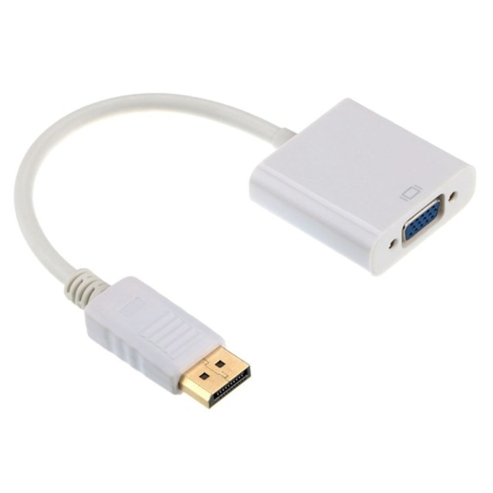 4Xem 4Xdpmvgafa10W 10In Displayport To Vga Adapter Dp Male Female White