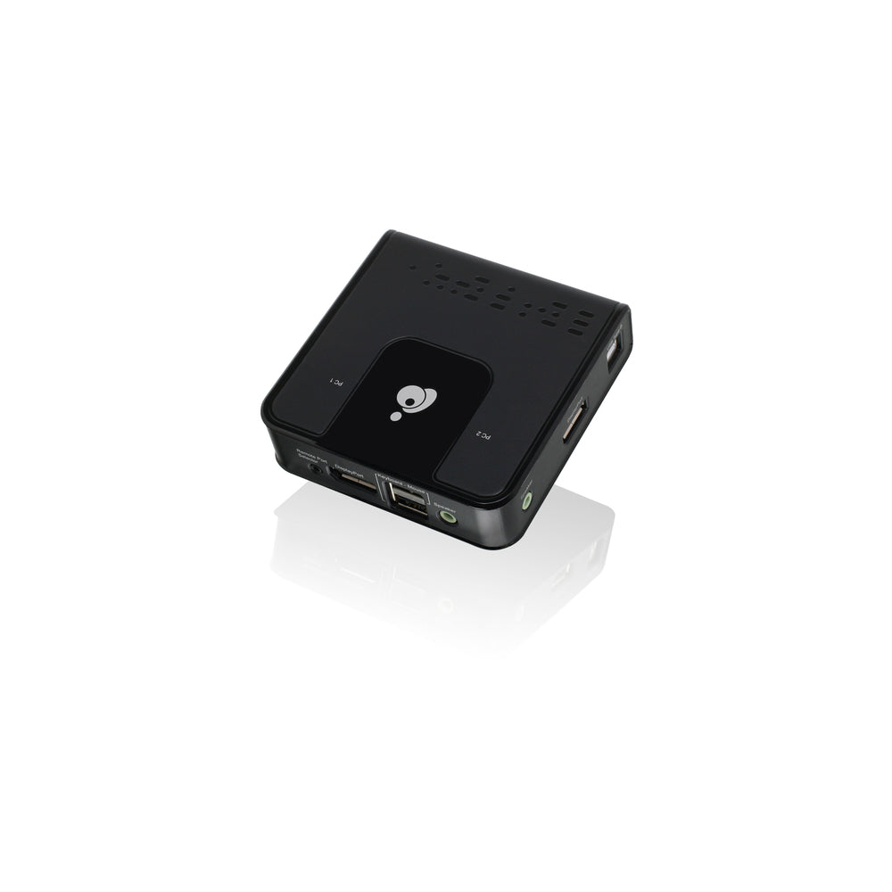 Iogear Gcs62Dp 2-Port DisplayPort KVM Switch with Audio and 1.2 Connections