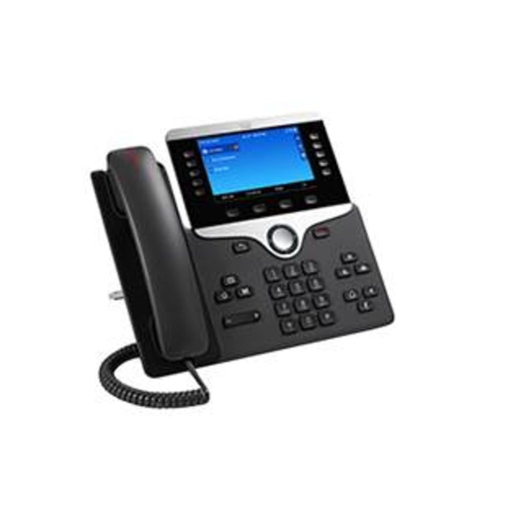 Cisco CP-8851-K9= UC Phone 8851 - Black Wired Handset Image 1