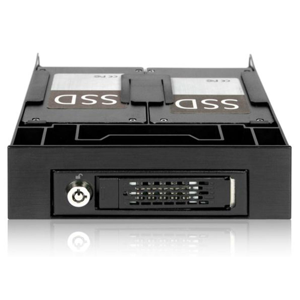 Icy Dock Mb343sp Flex-Fit Trio Dual 2.5 Inch HDD/SSD and One 3.5 HDD/Device