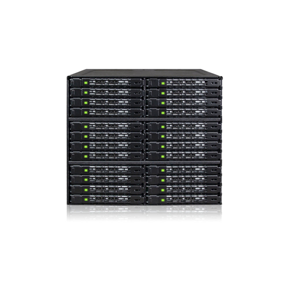 Cremax MB924IP-B ICY DOCK Tougharmor 24Bay 2.5" Rugged Full Metal Image 1