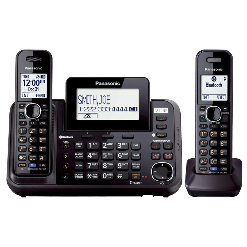 Panasonic KX-TG9542B DECT Telephone Black Caller ID Image 1