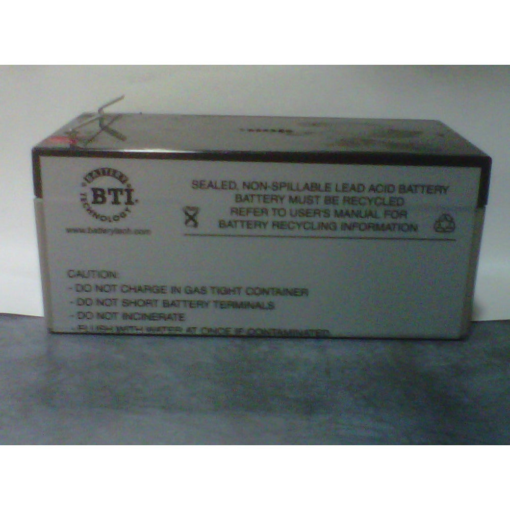 Battery Technology Inc. RBC47 SLA47 BTI Replacement UPS Battery for APC BE325 Image 1