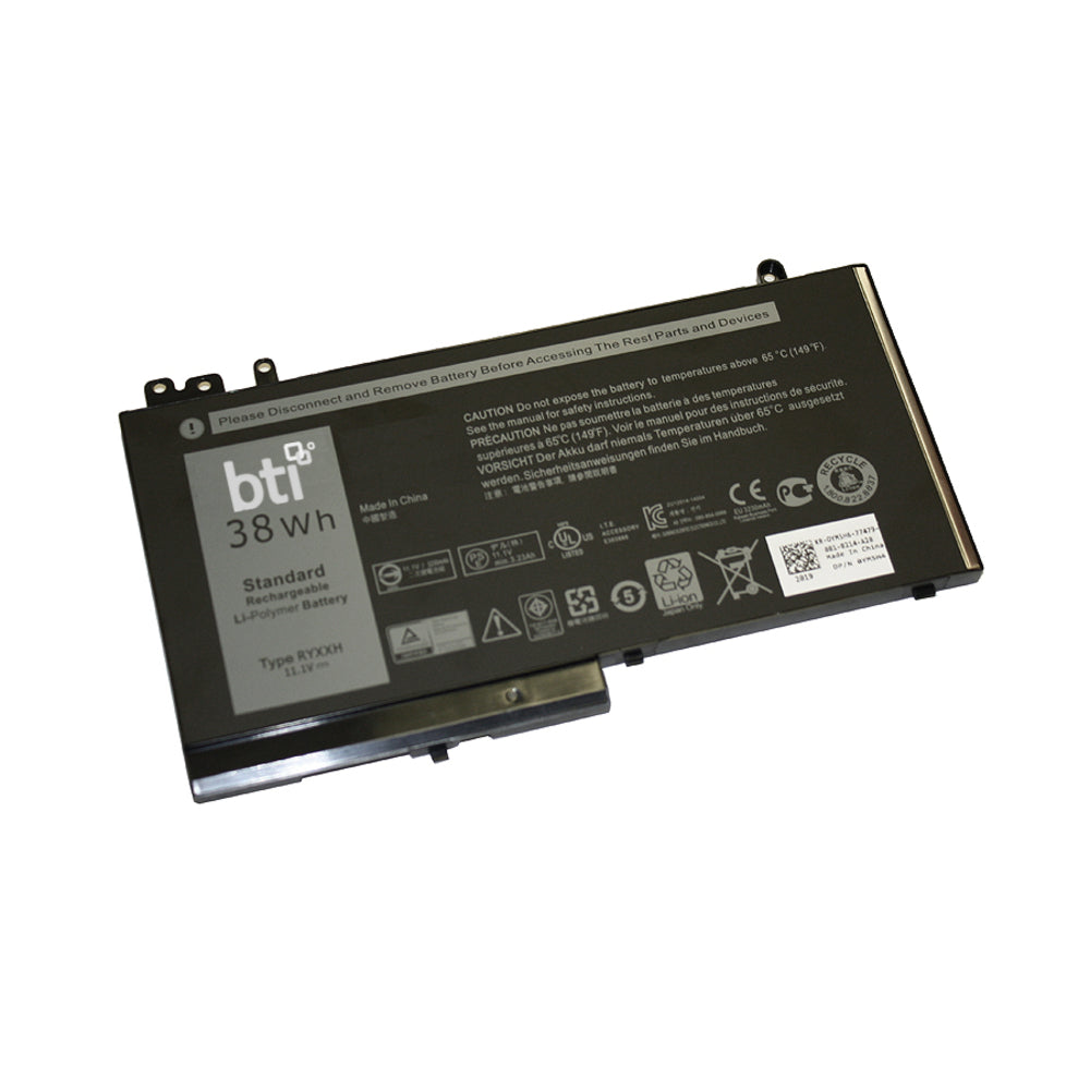 Ryxxh-BTI Replacement Lipoly Notebook Battery Image 1
