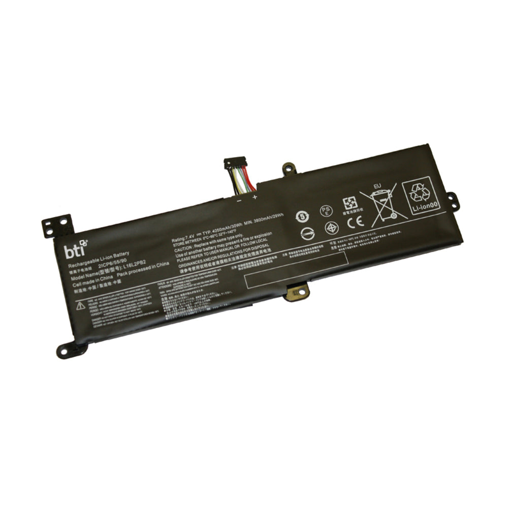 Battery Technology Inc. L16M2Pb2-Bti 2-Cell Replacement Battery for Lenovo 7.5V 30W Image 1