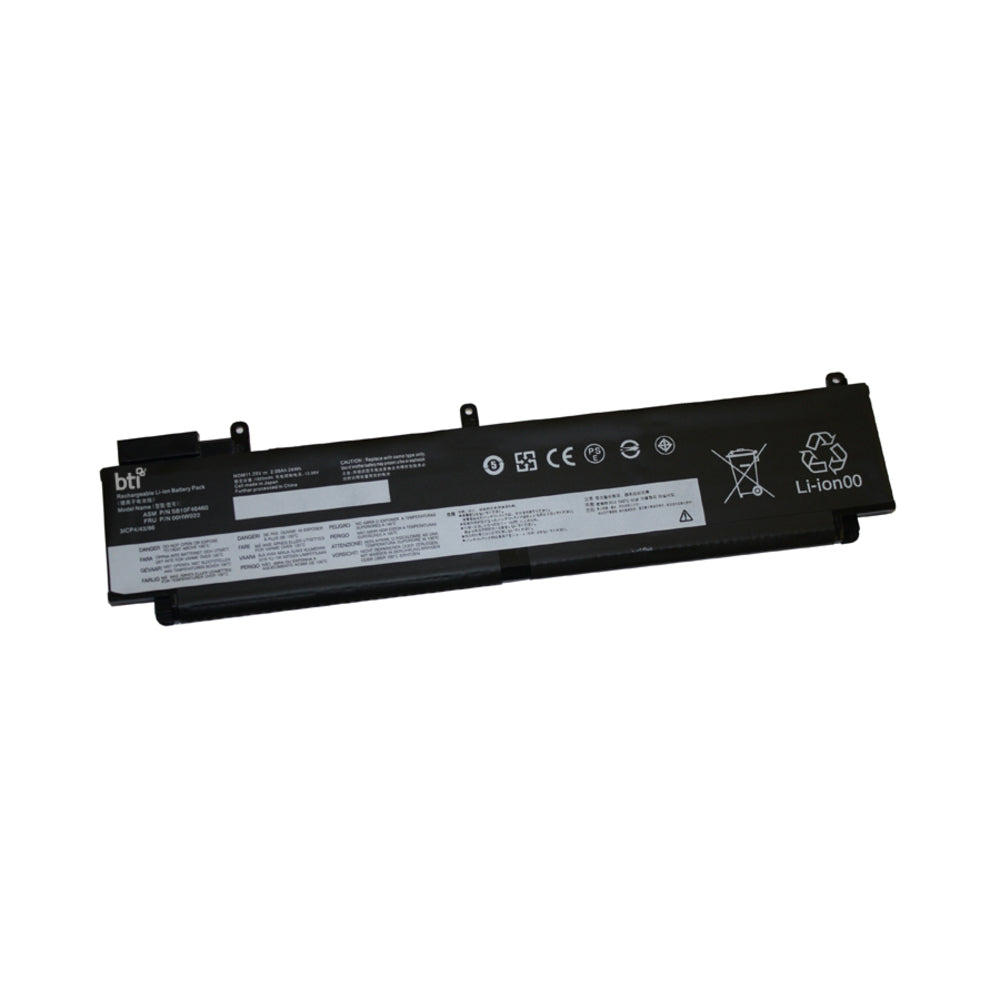 Battery Technology Inc. 00HW022-BTI Lenovo Battery 11.25V 24W 3-Cells Image 1