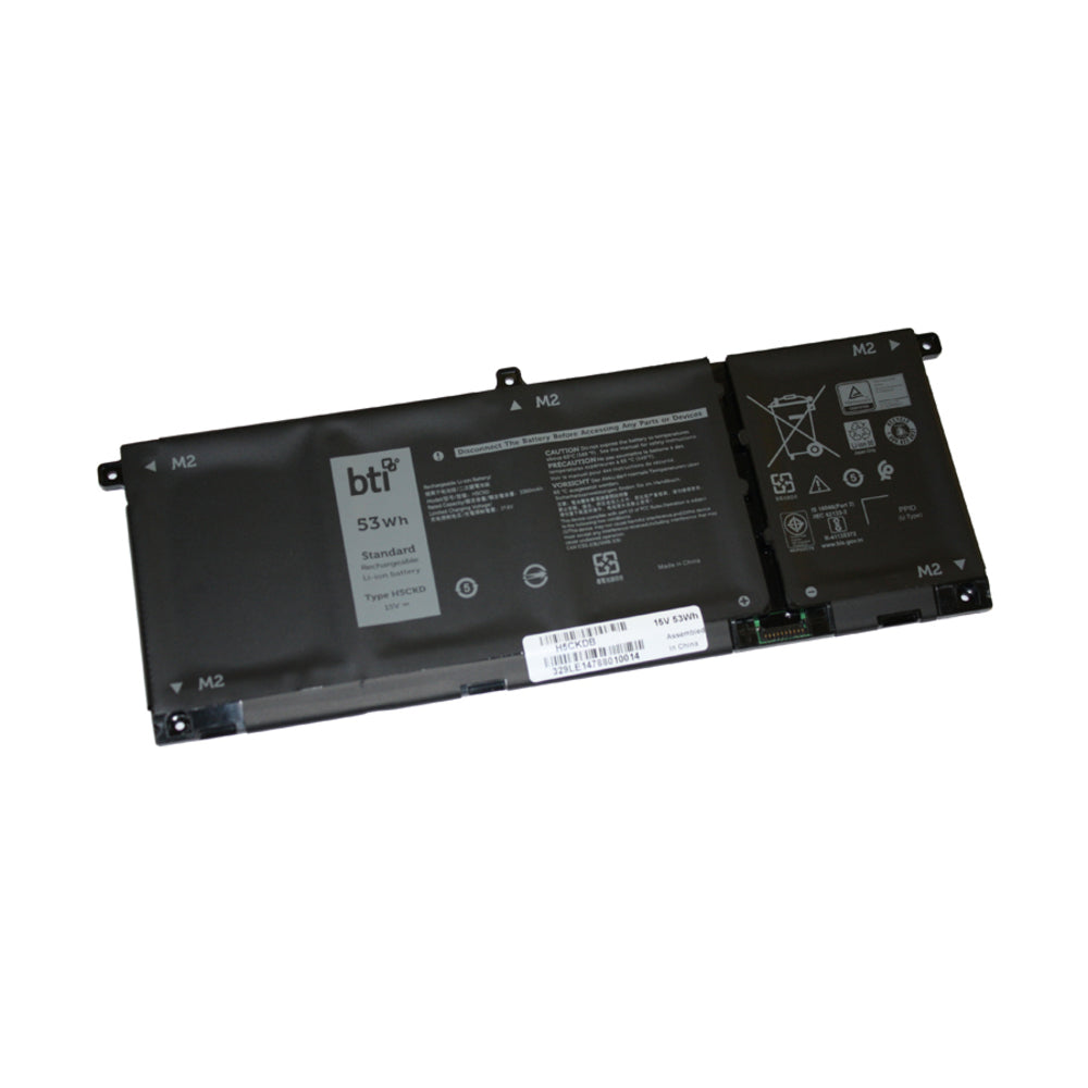 Battery Technology Inc. H5Ckd-Bti Dell 15V 4Cells 53Whr Replacement Battery Image 1