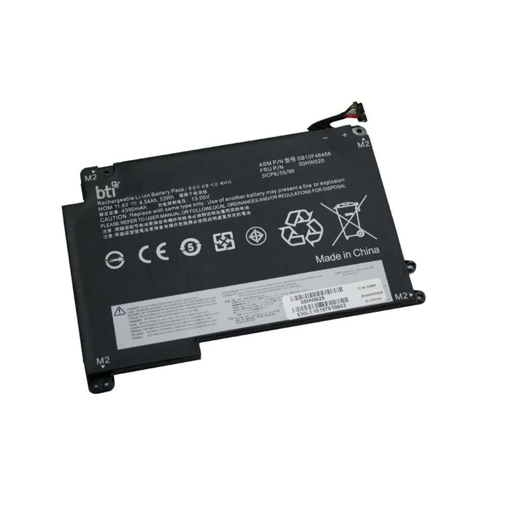 Bti 00HW020 Lenovo 7.4V 56W 4-Cells Replacement Battery Image 1