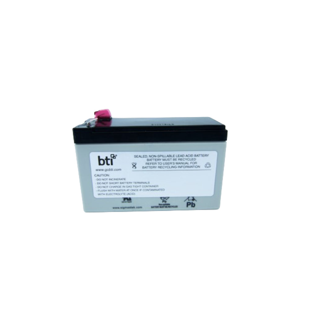 Battery Technology Inc. APCRBC114 SLA114 12V 6Ah BTI Battery Image 1