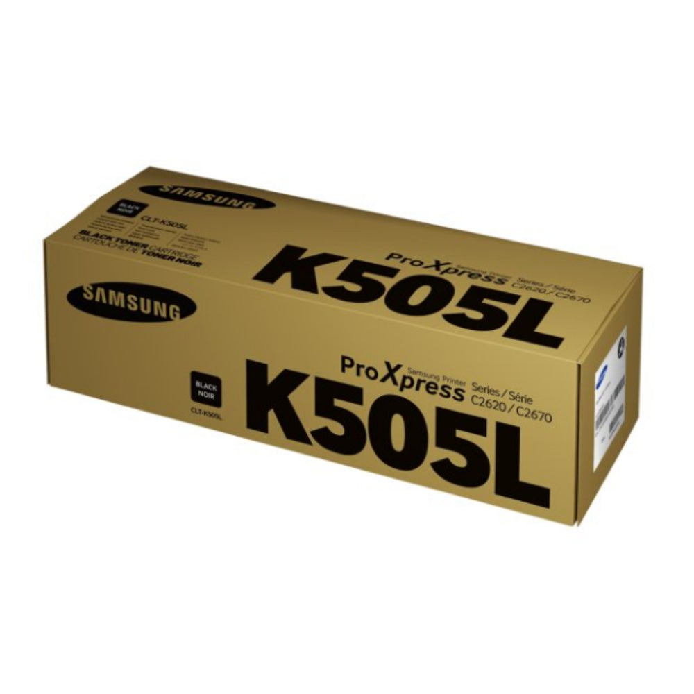 Samsung CLT-K505L/XAA Black Toner for C2620DW and C2670FW