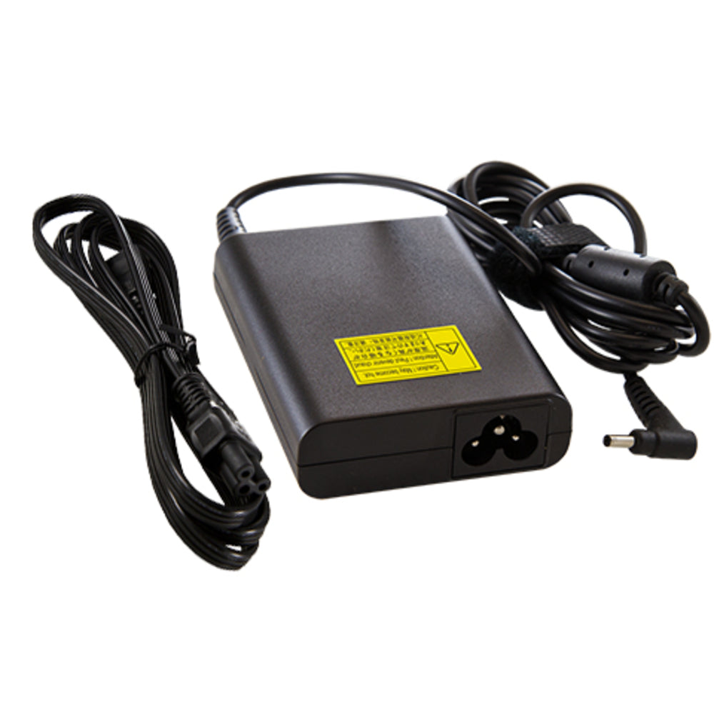 Acer C720/C740 Chromebook AC Adapter - 65W Power Cord - Black Image 1