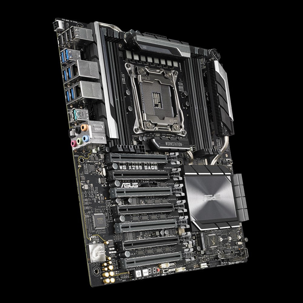 Asus Ws X299 Sage Socket 2066 Core X-Series Intel 8 X Dimm Max. 128Gb Ddr4 6-