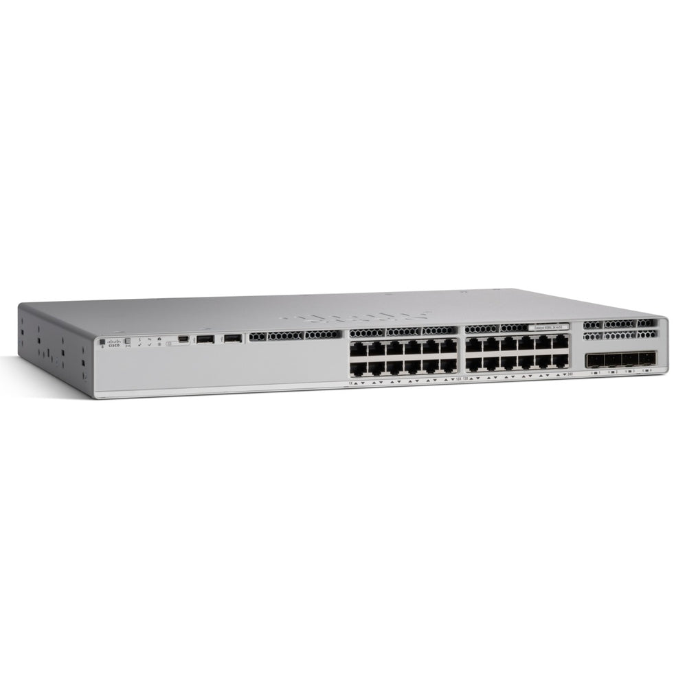Cisco C9200L-24P-4X-E Catalyst 9200 24Pt Poe+ 4X10G Uplink Layer 3 Switch
