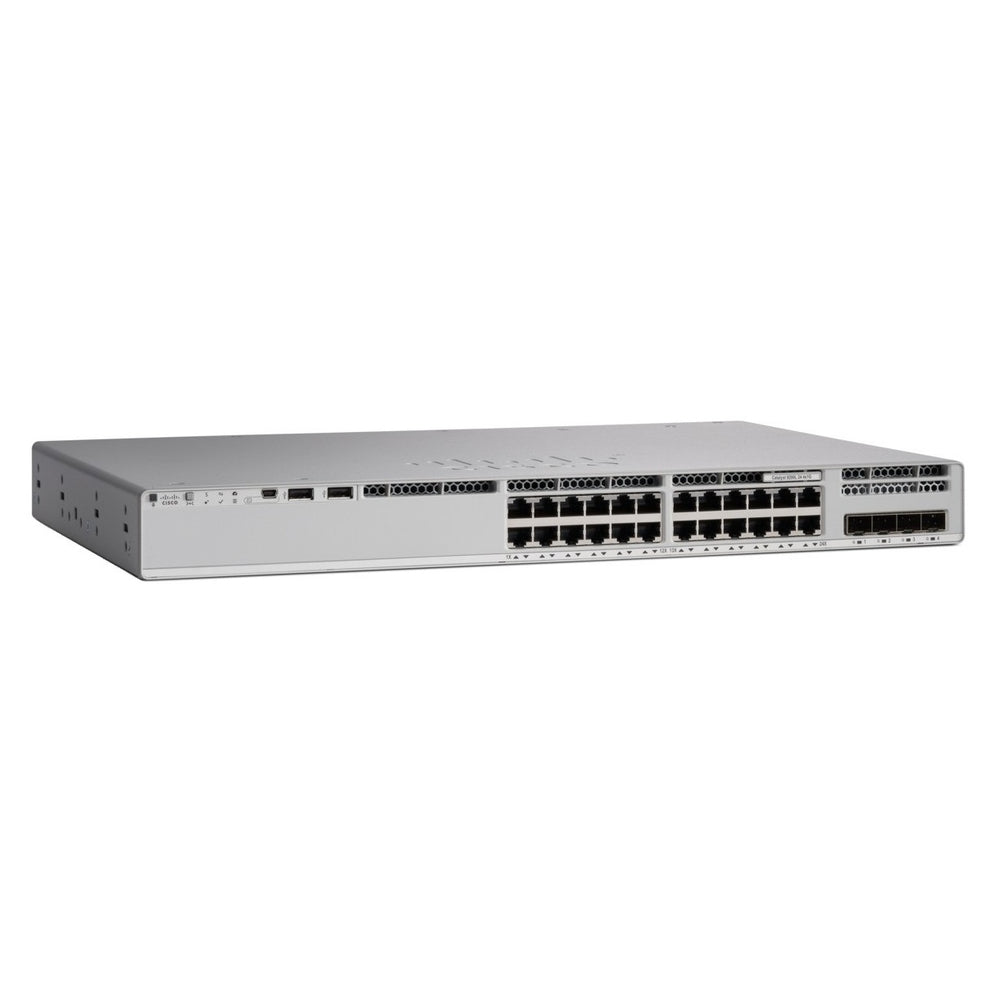 Cisco C9200L-24P-4X-E Catalyst 9200 24Pt Poe+ 4X10G Uplink Layer 3 Switch