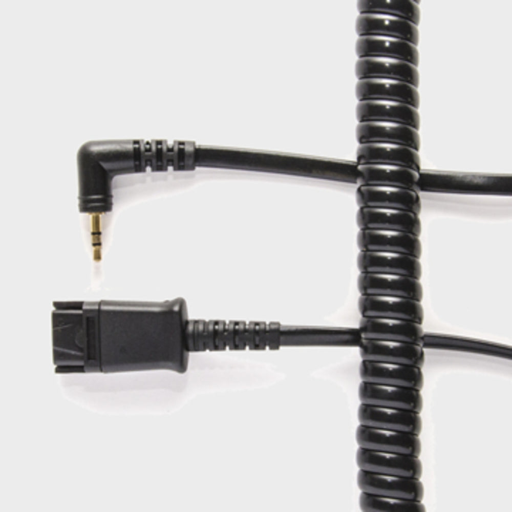 Jpl BL-06+P Cable Gender Changer 2.5mm PLX QD Black Image 1