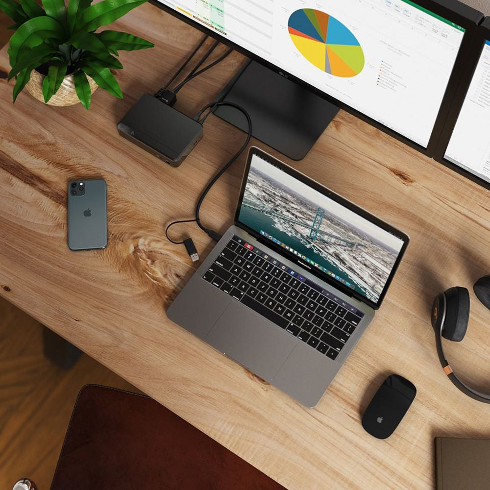 Alogic DUTHD ALOGIC Universal Twin HD Docking Station USB-C