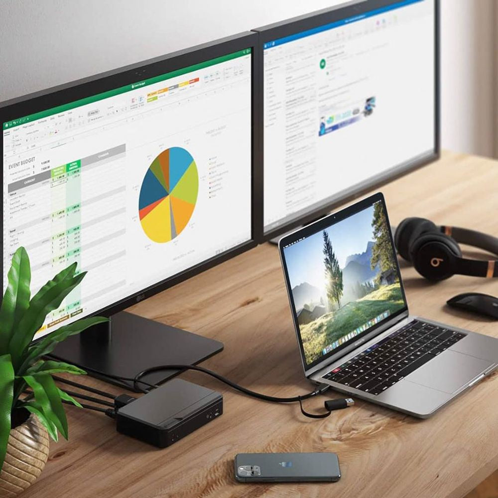 Alogic DUTHD ALOGIC Universal Twin HD Docking Station USB-C