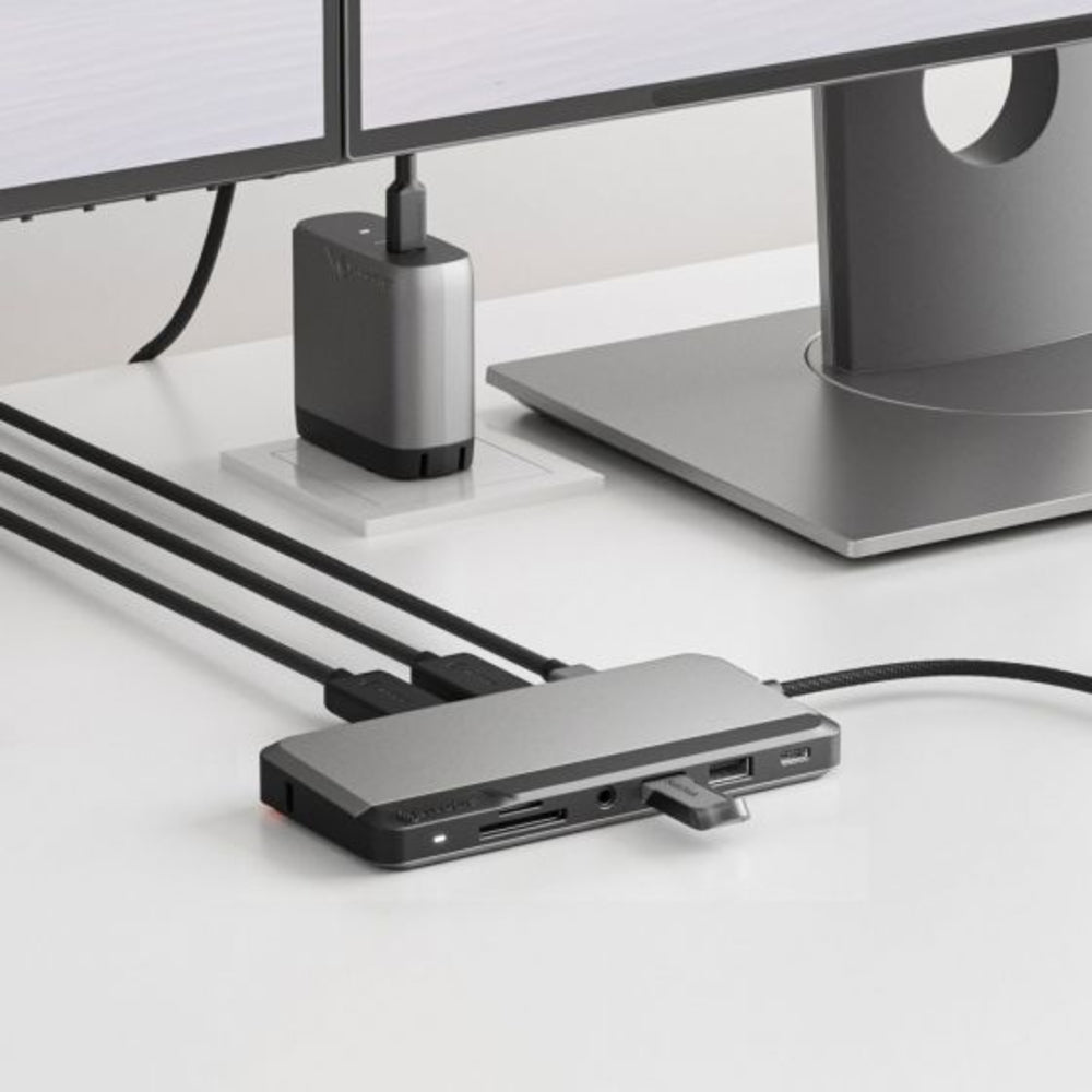 Alogic U1CSH-SGR USB-C Dual Display Dock MX2 Lite