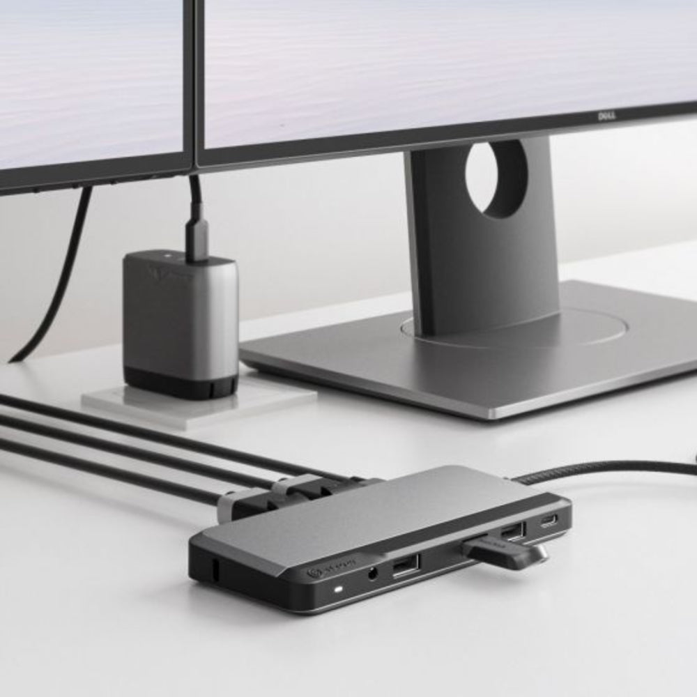 Alogic U1CAD-SGR USB-C Dual Display Dock MX2 Lite