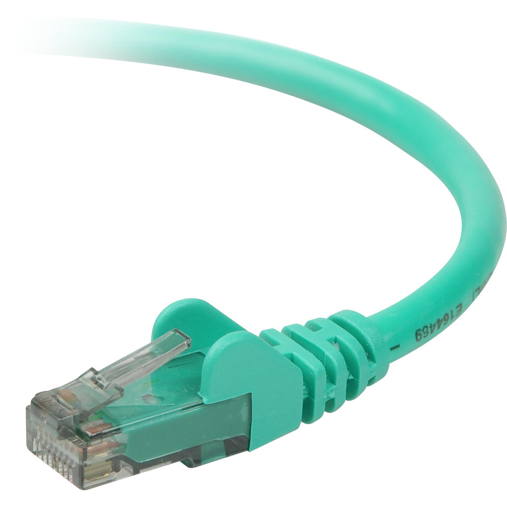 Belkin A3L980-01-Grn-S Cat6 Patch Cable, 1ft, Green Image 1