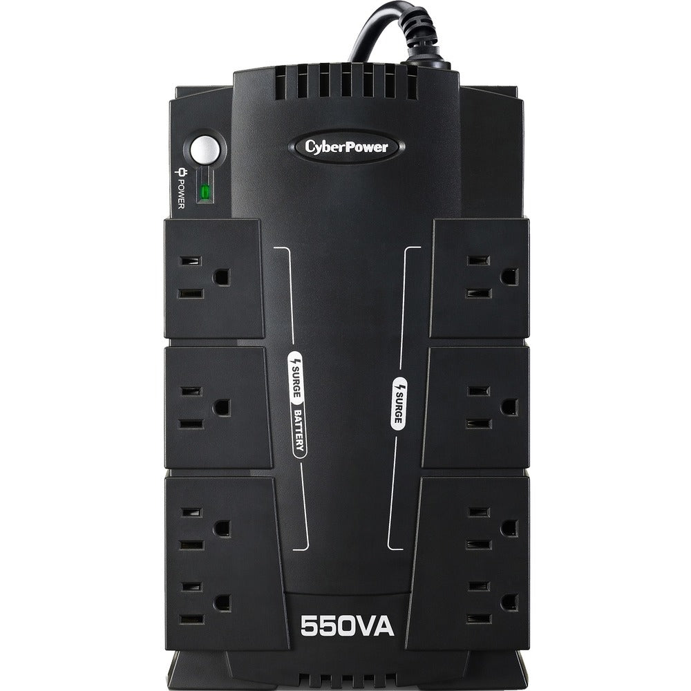 CyberPower CP550SLG UPS 550VA Standby 8Out 120V USB Mgmt Soft Image 1
