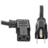 Tripp Lite P006-006-13RA Power Cord 6ft NEMA 5-15P to C13 Coupler Right Angle Image 1