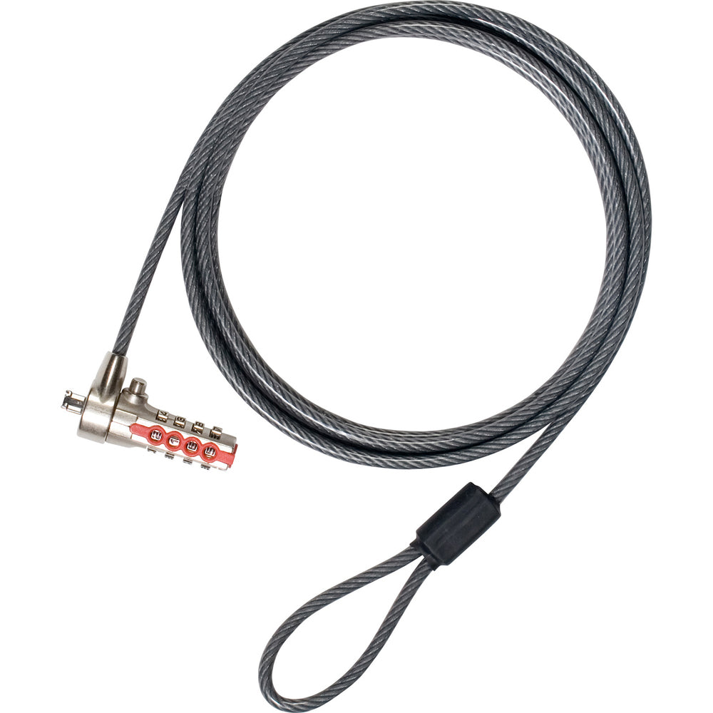 Targus PA410S-1 Cable Lock - Serialized - Grey 78.7"" Image 1