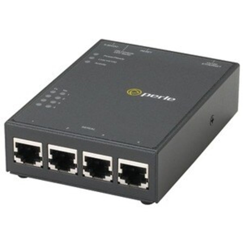 Perle IOLAN STS4 D Gateway/Controller - 4Pt RS232 RJ45 Desk/Wall 10/100 Eth Image 1