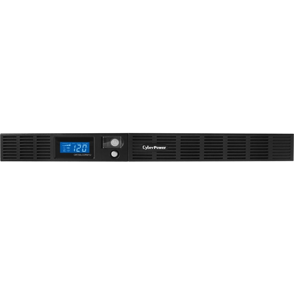 Cyberpower Or700Lcdrm1U 700Va Rm 140V 5-15P Line-Int 6Out 5-15R Usb Lcd Panel Image 1