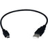 QVS CC2215M-01 USB 2.0 Replacement Cable 1ft PS3 MP3 PDA Image 1