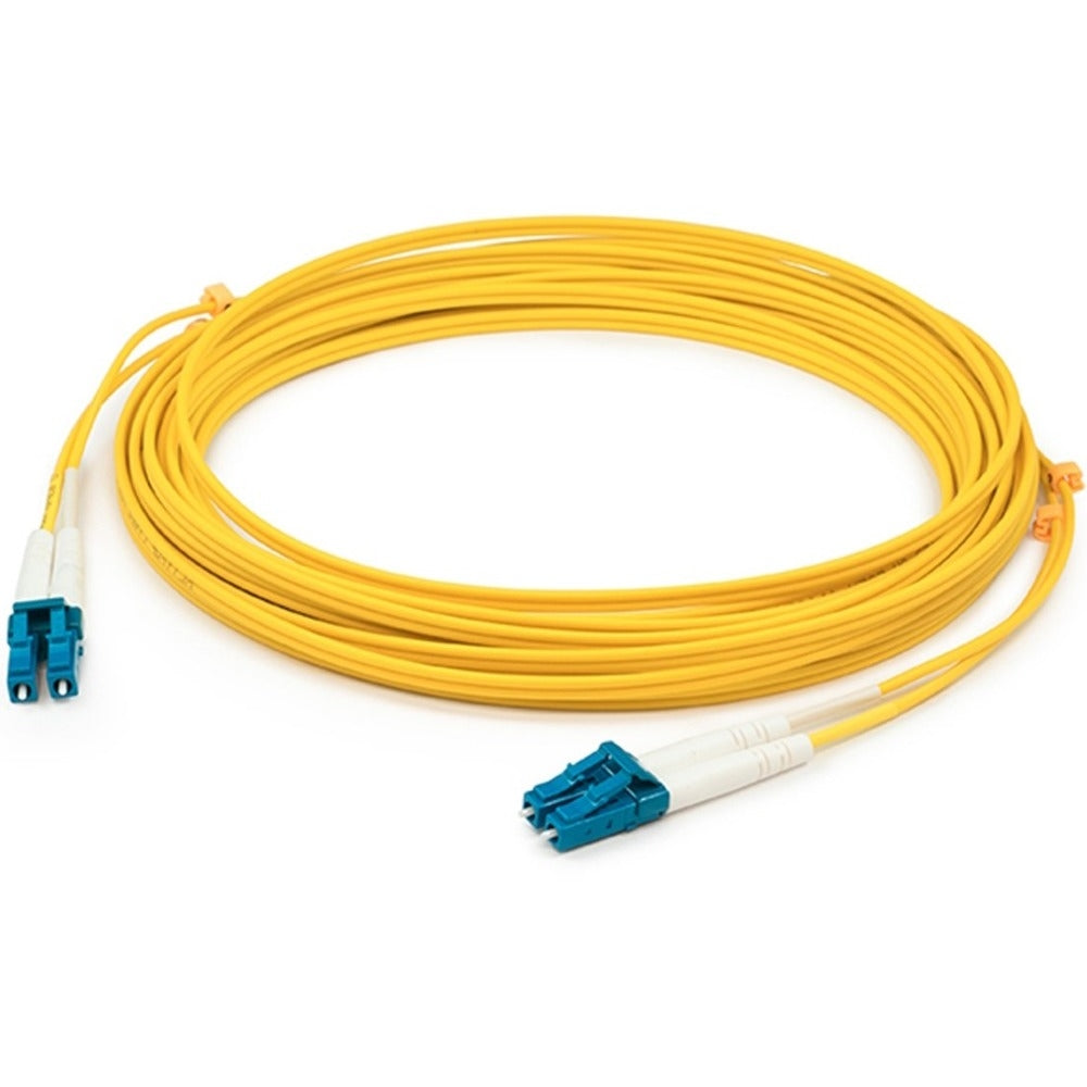 Add-On Add-Lc-Lc-3M9Smf Addon 3M Lc Male To Os2 Straight Yellow Duplex Fiber Image 1