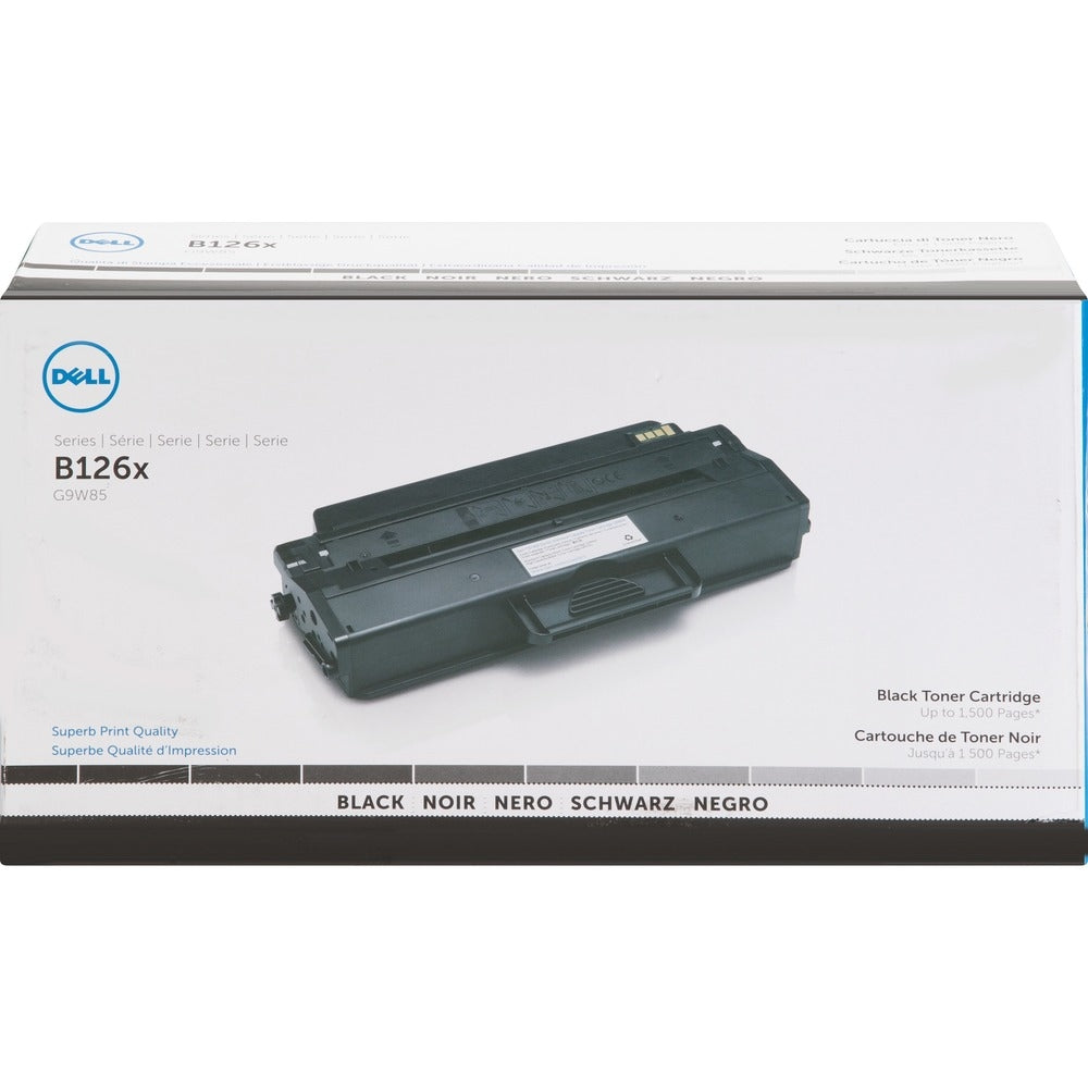 Dell G9W85 B1260DN/B1265DN/B1265DFW Black Toner - 1500 Pg Standard Image 1